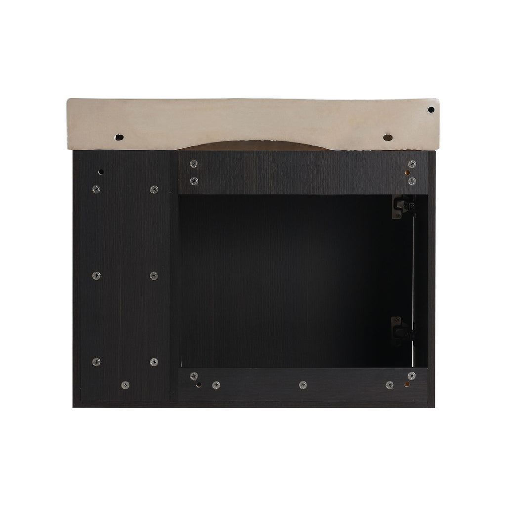 Wall Mounted Bathroom Vanity With Sink, Soft Close Door