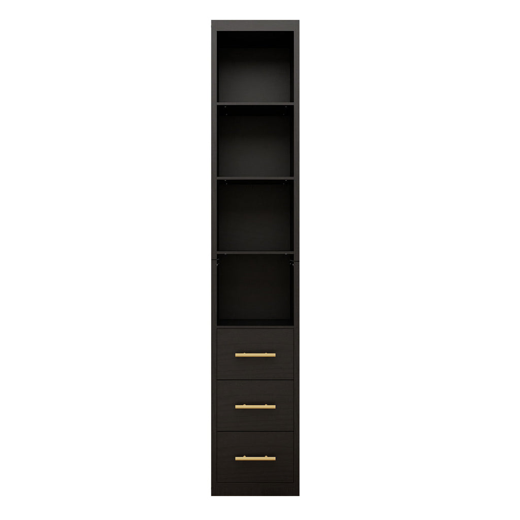 Tall Storage Cabinet With Drawers And Shelves