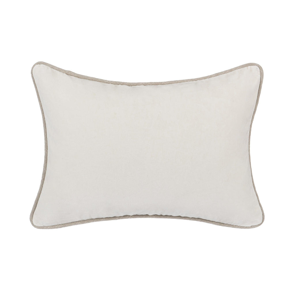 Heirloom Velvet - SLD Pillow - Ivory