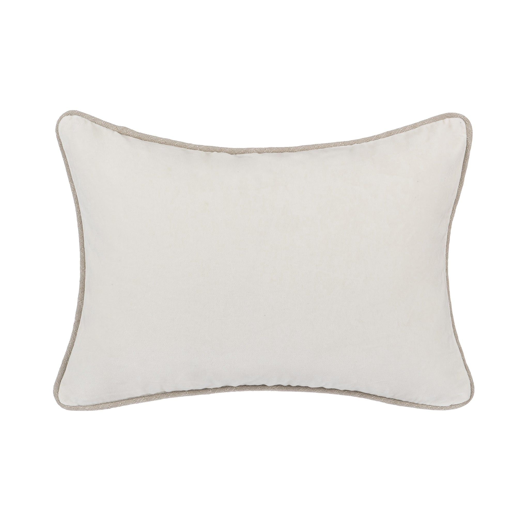 Heirloom Velvet - SLD Pillow - Ivory