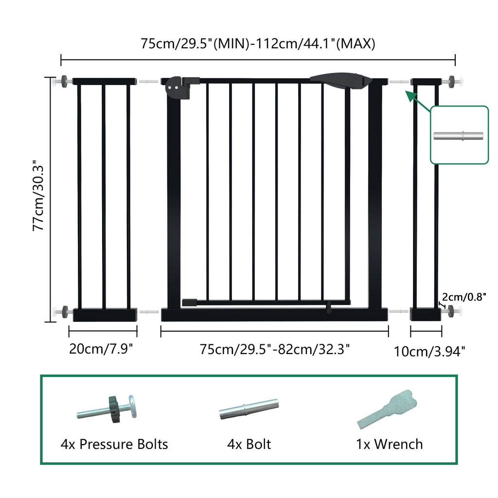 Baby Gate For Stairs And Doorways