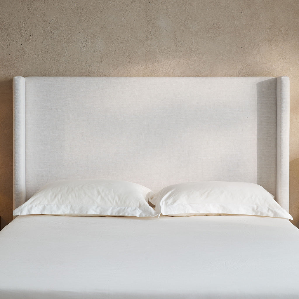 Hosford - Minimalist Upholstered Wingback Bed