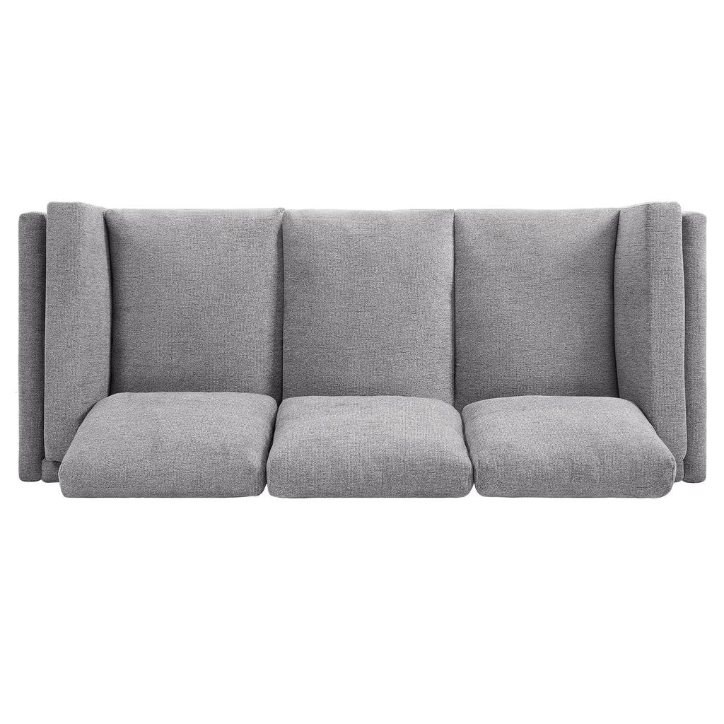 3 Seater Sofa With Dual Layer Seat Cushions