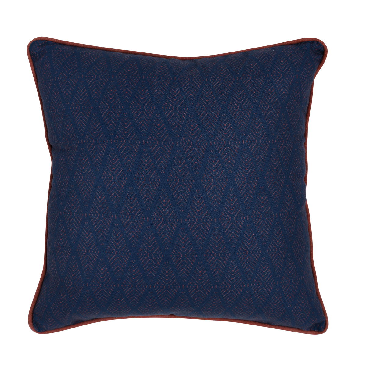 Gulf - Pillow - Dark Blue/Red