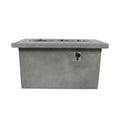 Propane / Natural Gas Outdoor Fire Pit Table - Gray