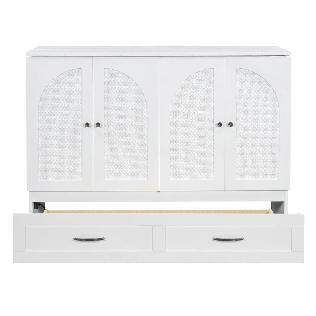 Murphy Bed With Large Drawers