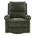 Manual Recliner Massage Chair With Swivel Rocker, 8 Massage Modes, Side Storage Pocket