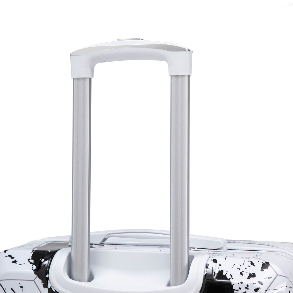 Luggage With Printed Pattern, Combination Lock