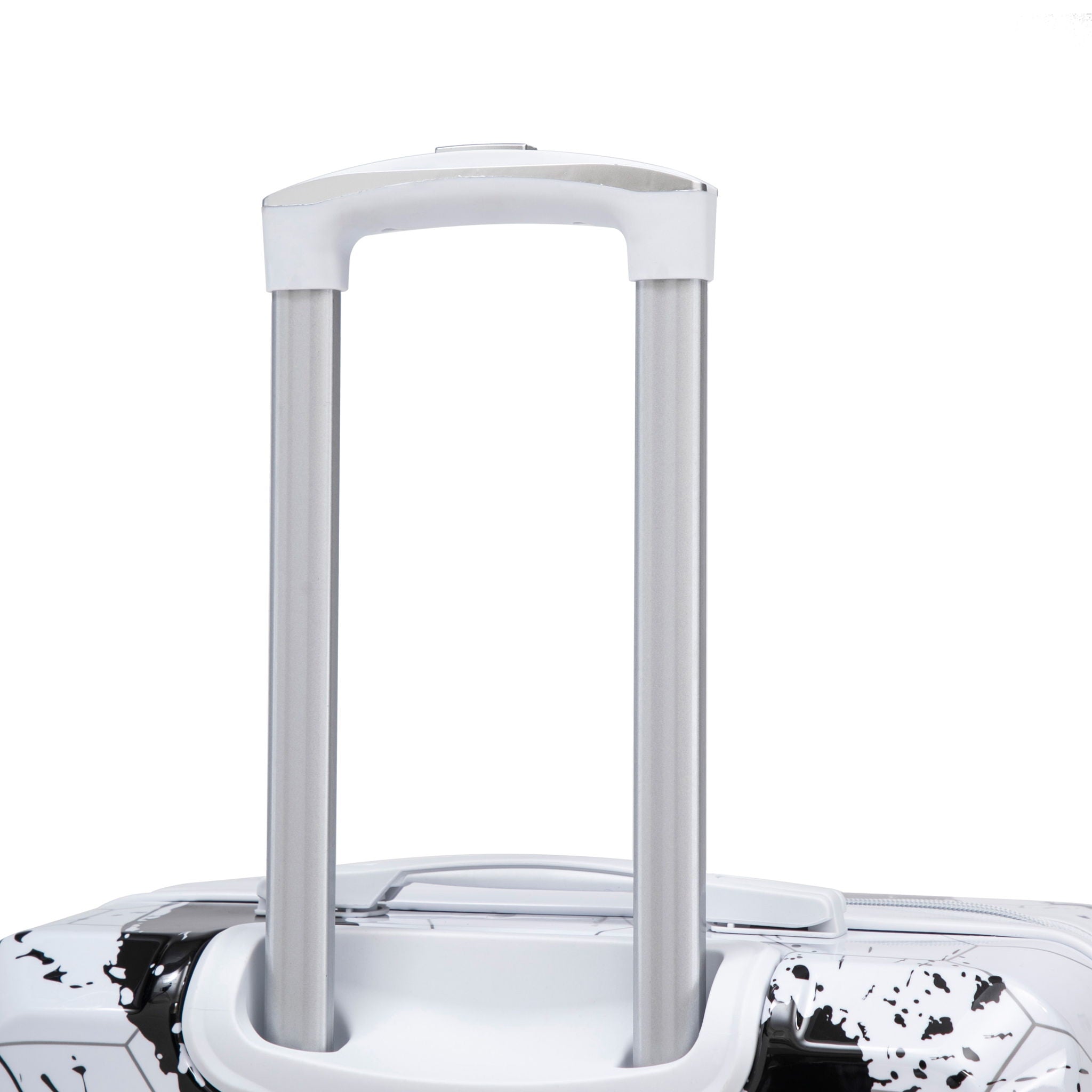 Luggage With Printed Pattern, Combination Lock