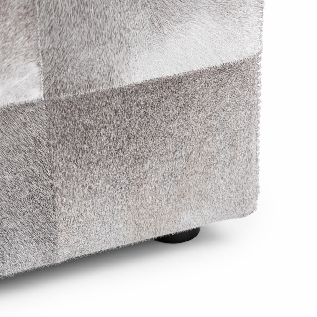 Landyn - Square Ottoman - Sparrow Gray
