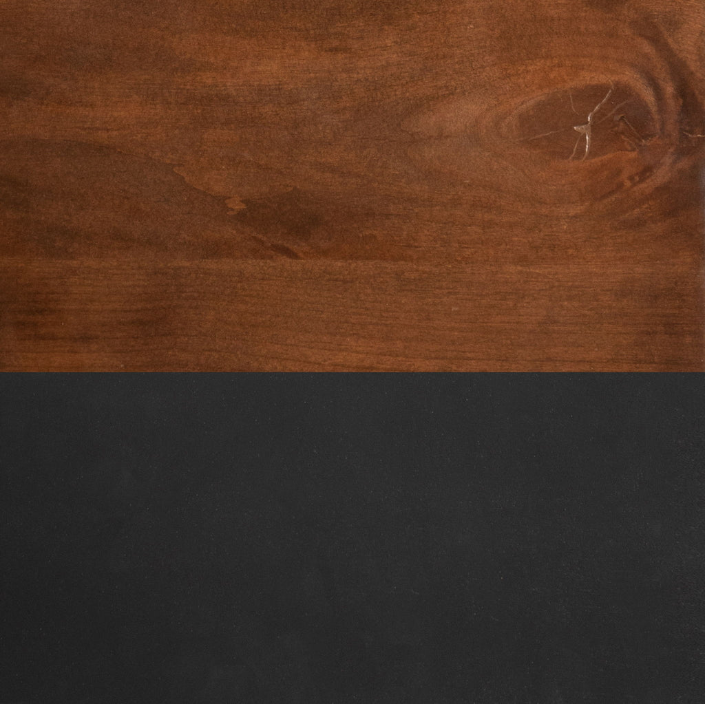 Fireplace TV Stand Console For TVs Up To 85" - Black / Whiskey