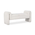Ada - Bench - Ivory Fleece