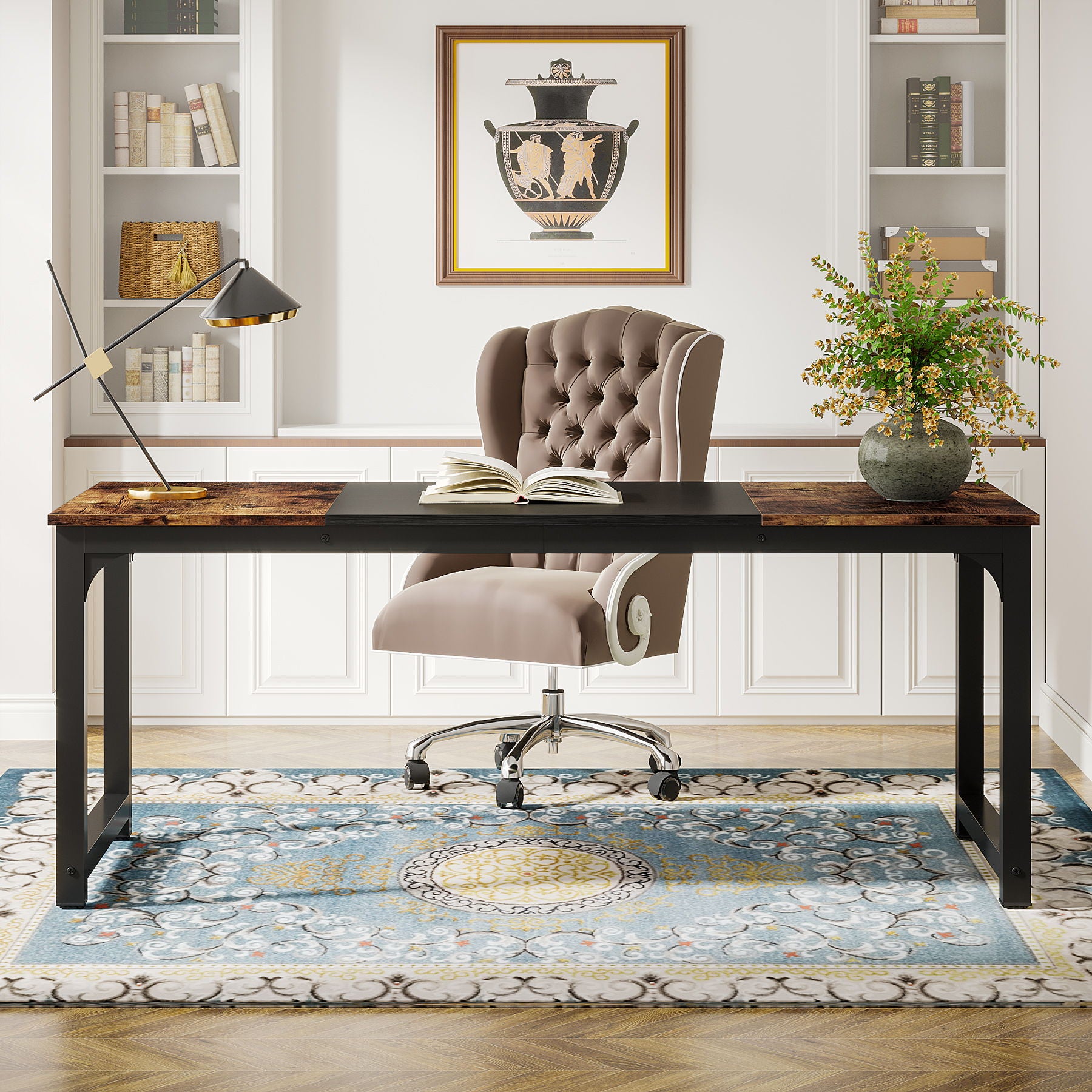 Executive Desk, Modern Office Workstation