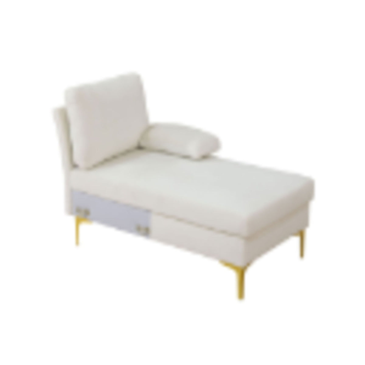 U - Shaped Sectional Sofa With Double Chaise