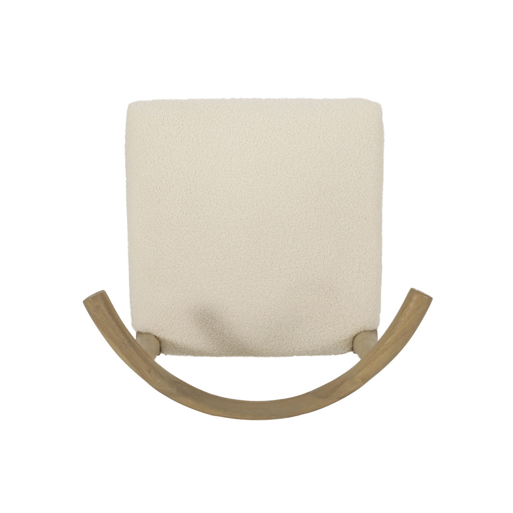 Mid Century Modern Dining Chair Set With Upholstered Seating