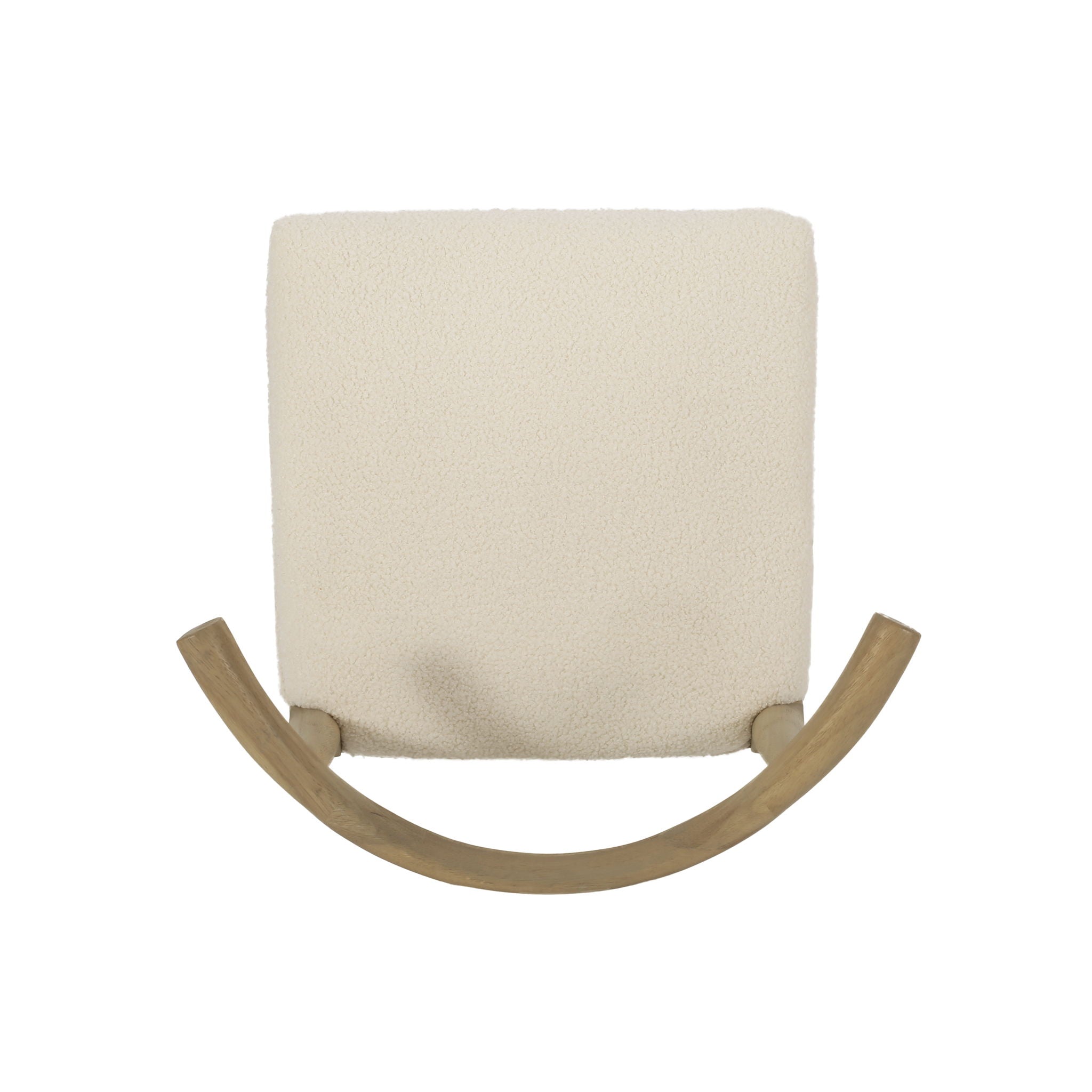 Mid Century Modern Dining Chair Set With Upholstered Seating