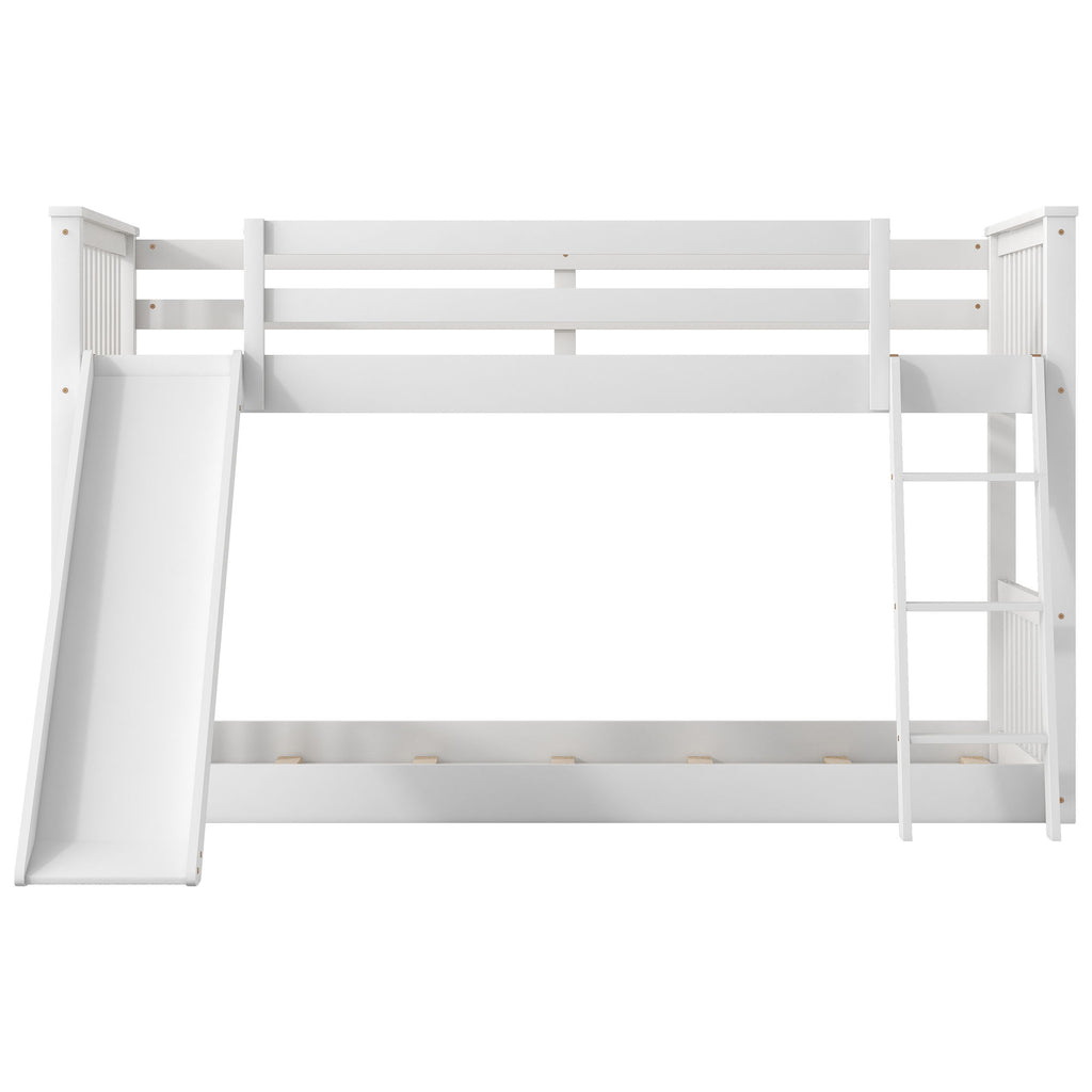Bunk Bed & Convertible Slide And Ladder