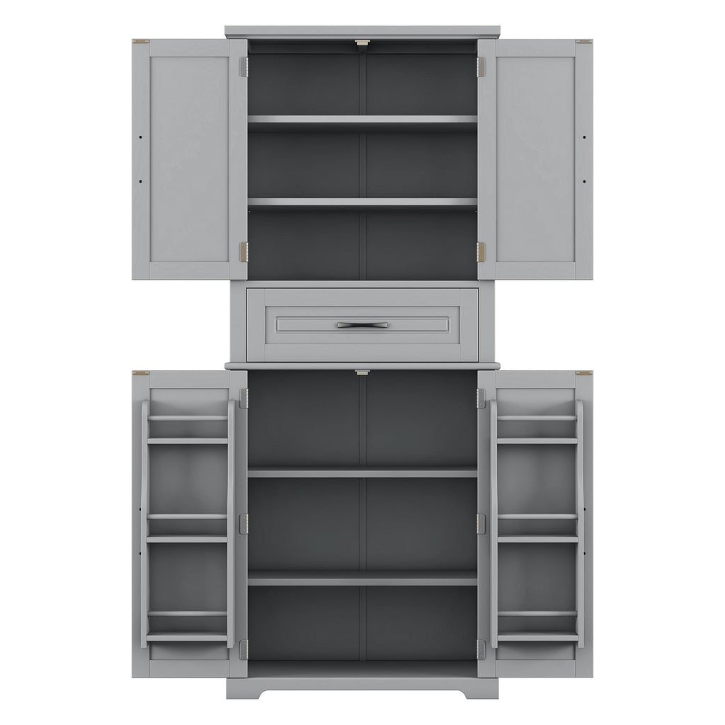 Bathroom Storage Cabinet With Multifunctional Storage Space, Drawer With Slide Rails, Adjustable Shelf