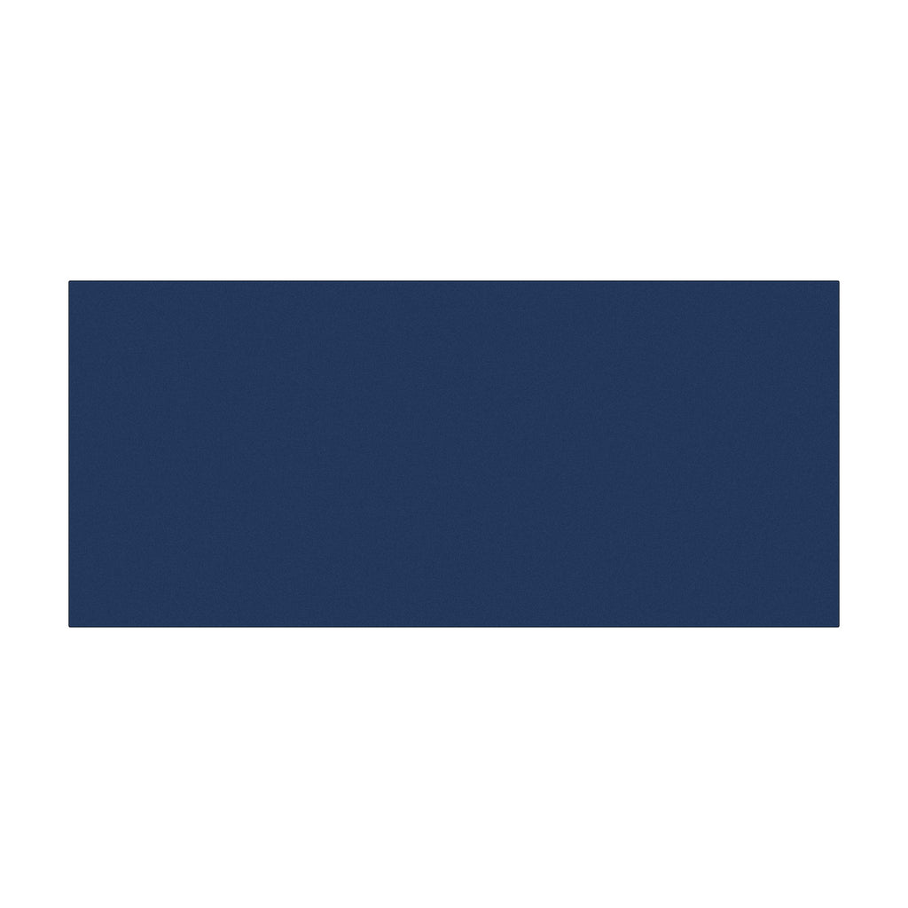 Side Cabinet With Adjustable Shelves And Geometric Door Panels - Navy Blue