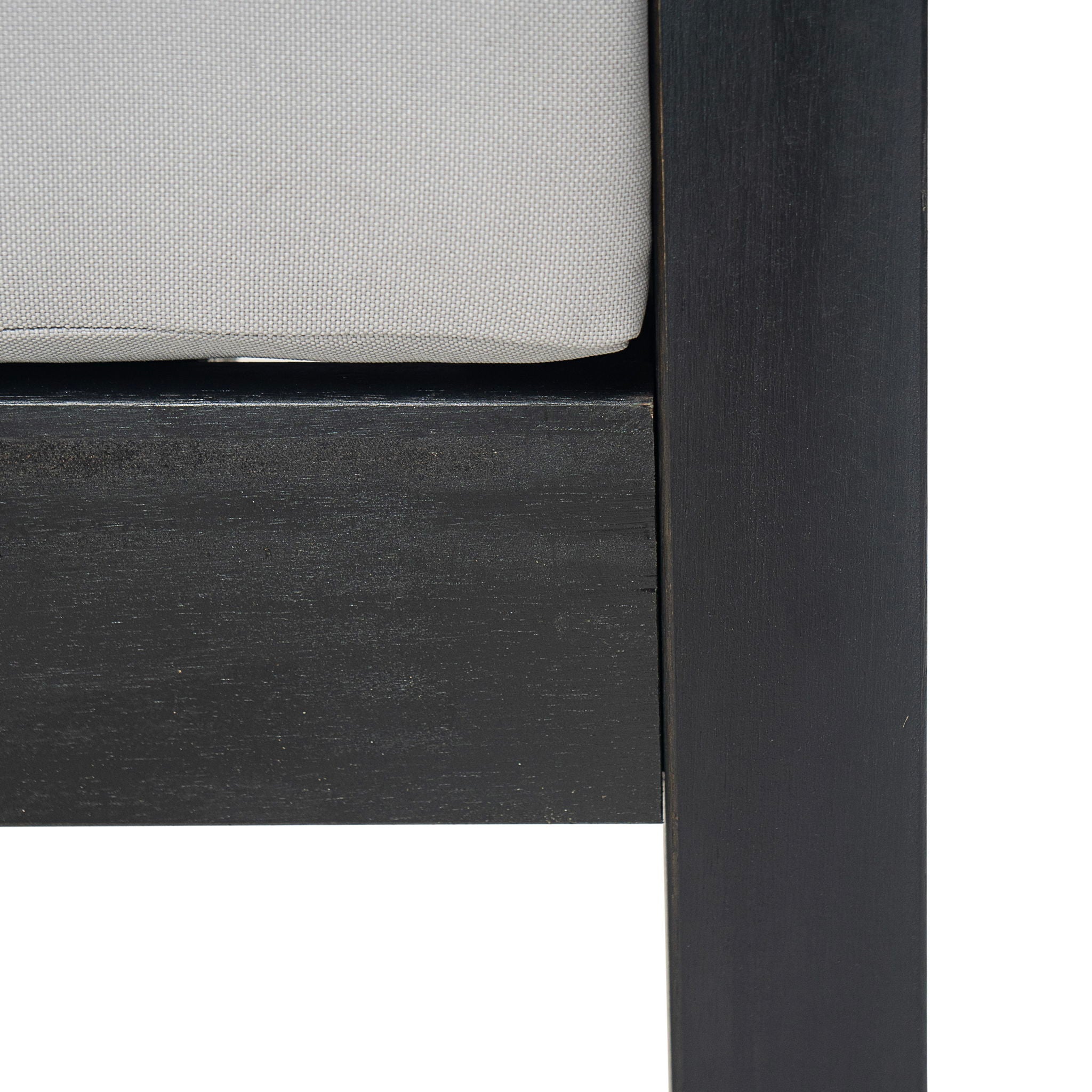 Outdoor Acacia Wood Club Chairs With Cushions