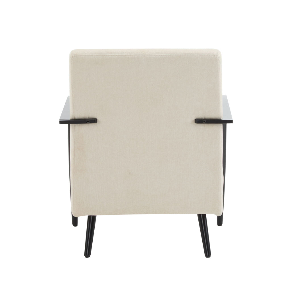 Modern Lounge Chair With Upholstery