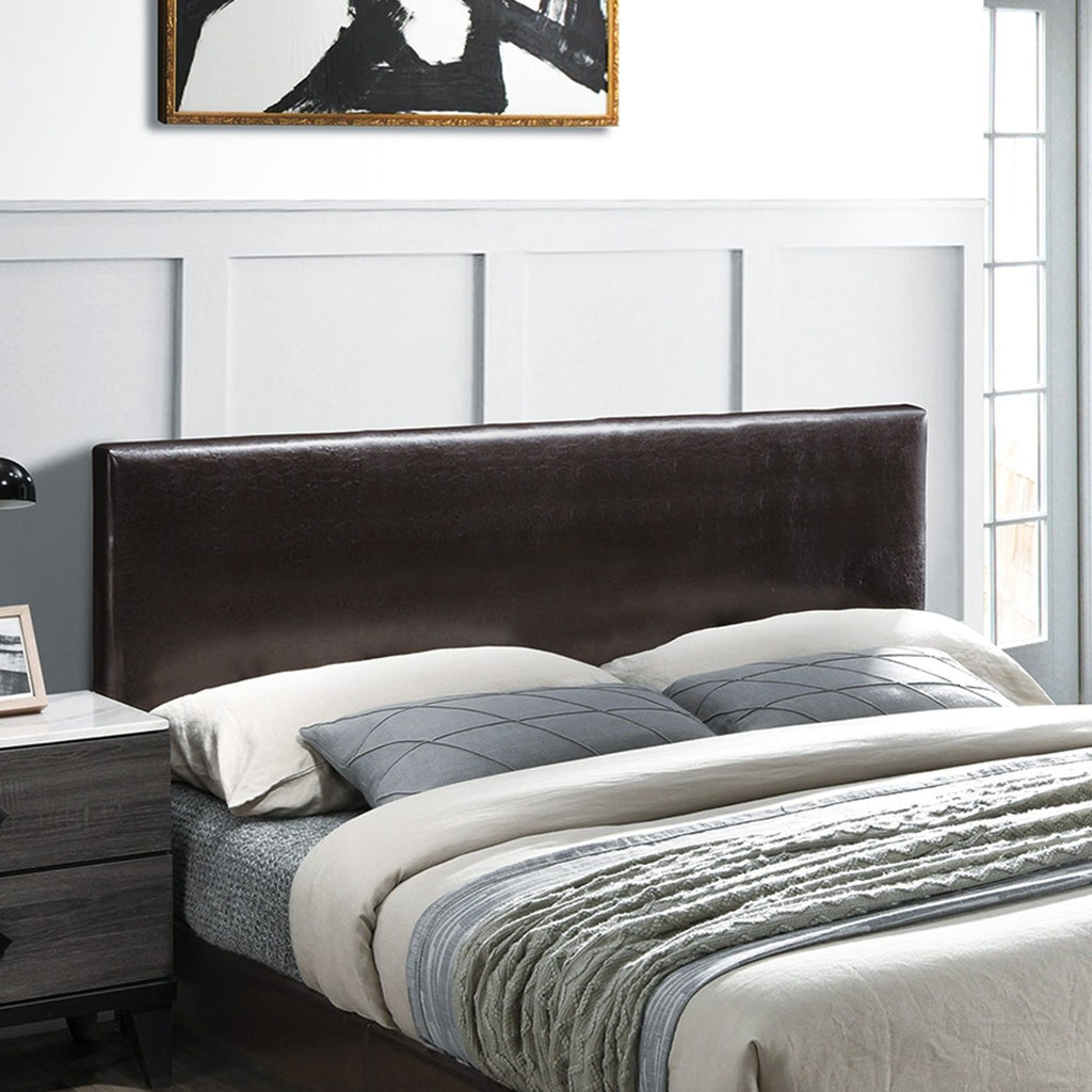 Upholstered Bed With Adjustable Headboard
