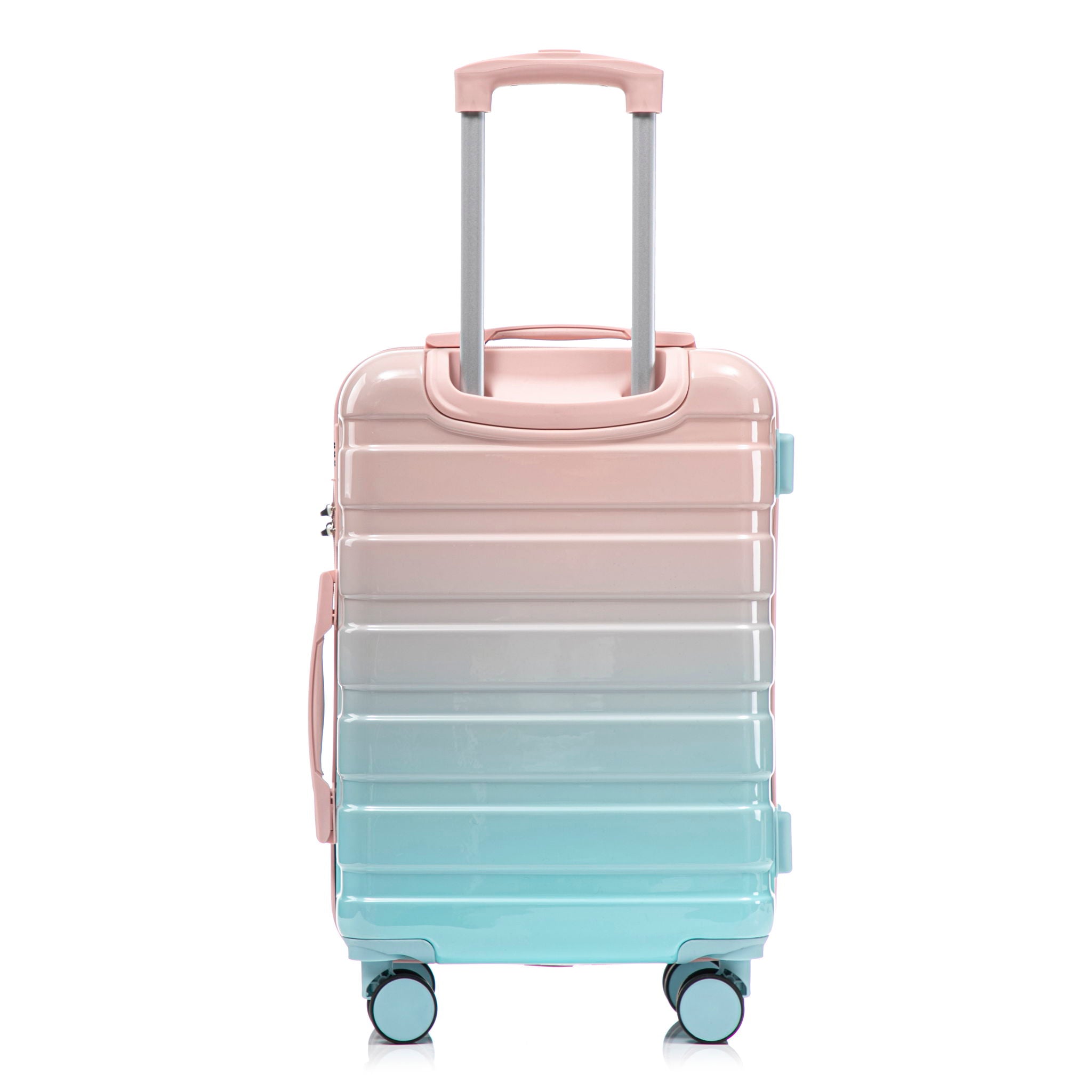 Luggage Set 14" / 20" With Combination Lock And Cosmetic Case