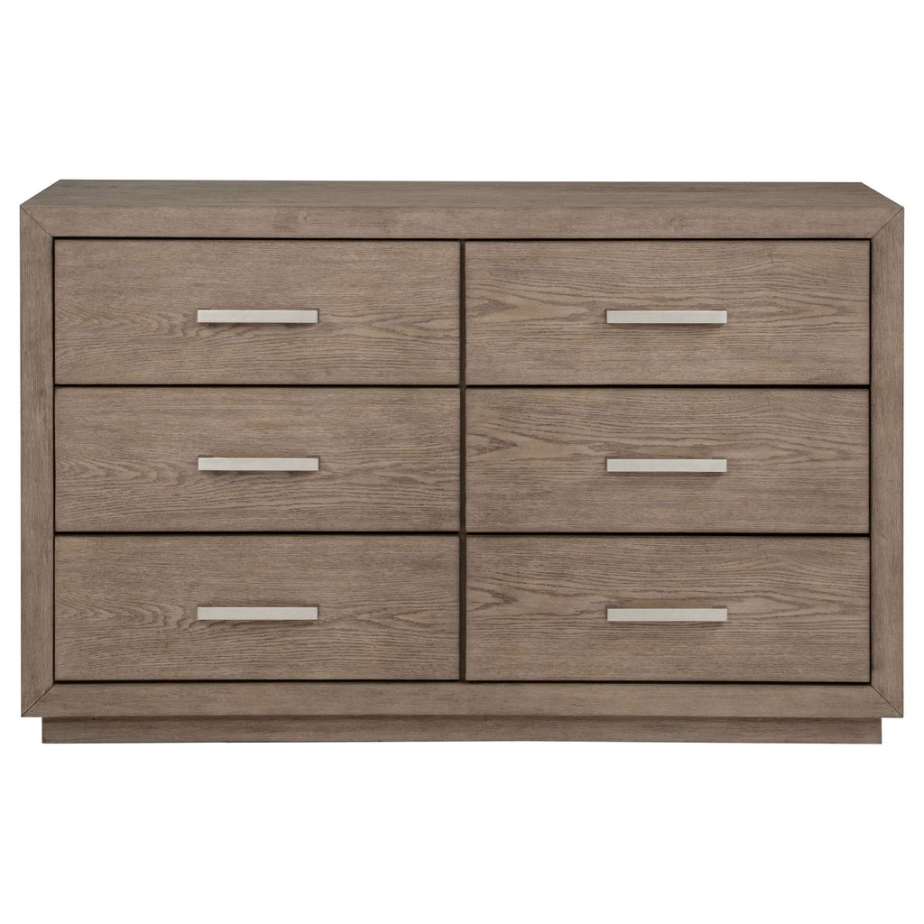 Gibbons - 6 Drawer Dresser With Ample Storage - Brown