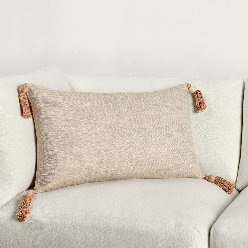 Sherry - BW Pillow - Solid Natural