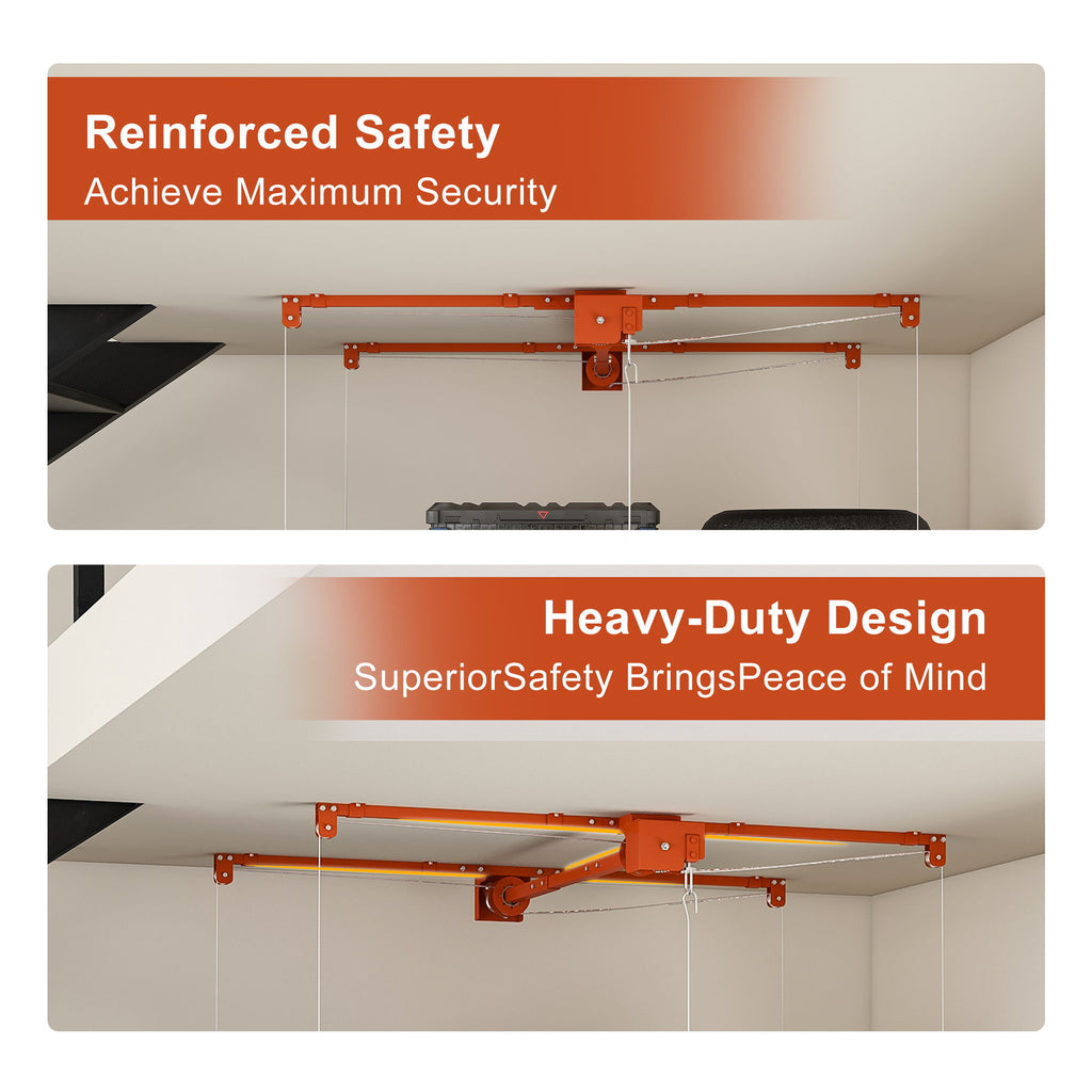 Overhead Garage Storage Rack For Ceilings