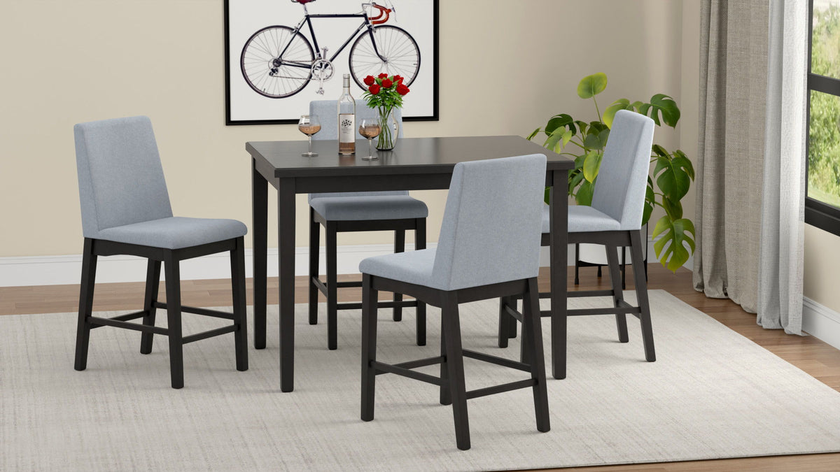 5 Piece Gathering Height Set - Gray