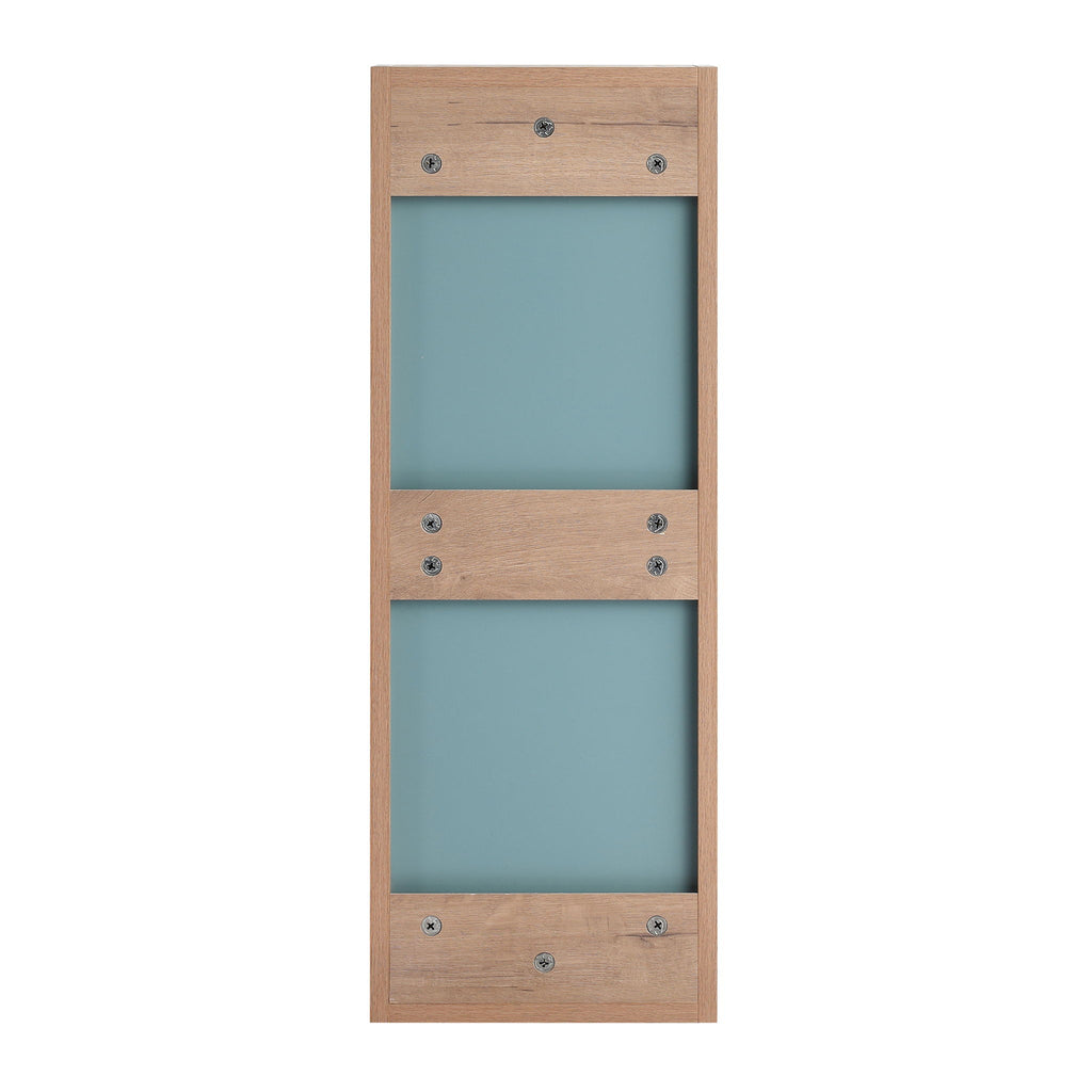 Wall Mounted Bathroom Cabinet With Adjustable Shelves, Storage For Vanity - Imitative Oak