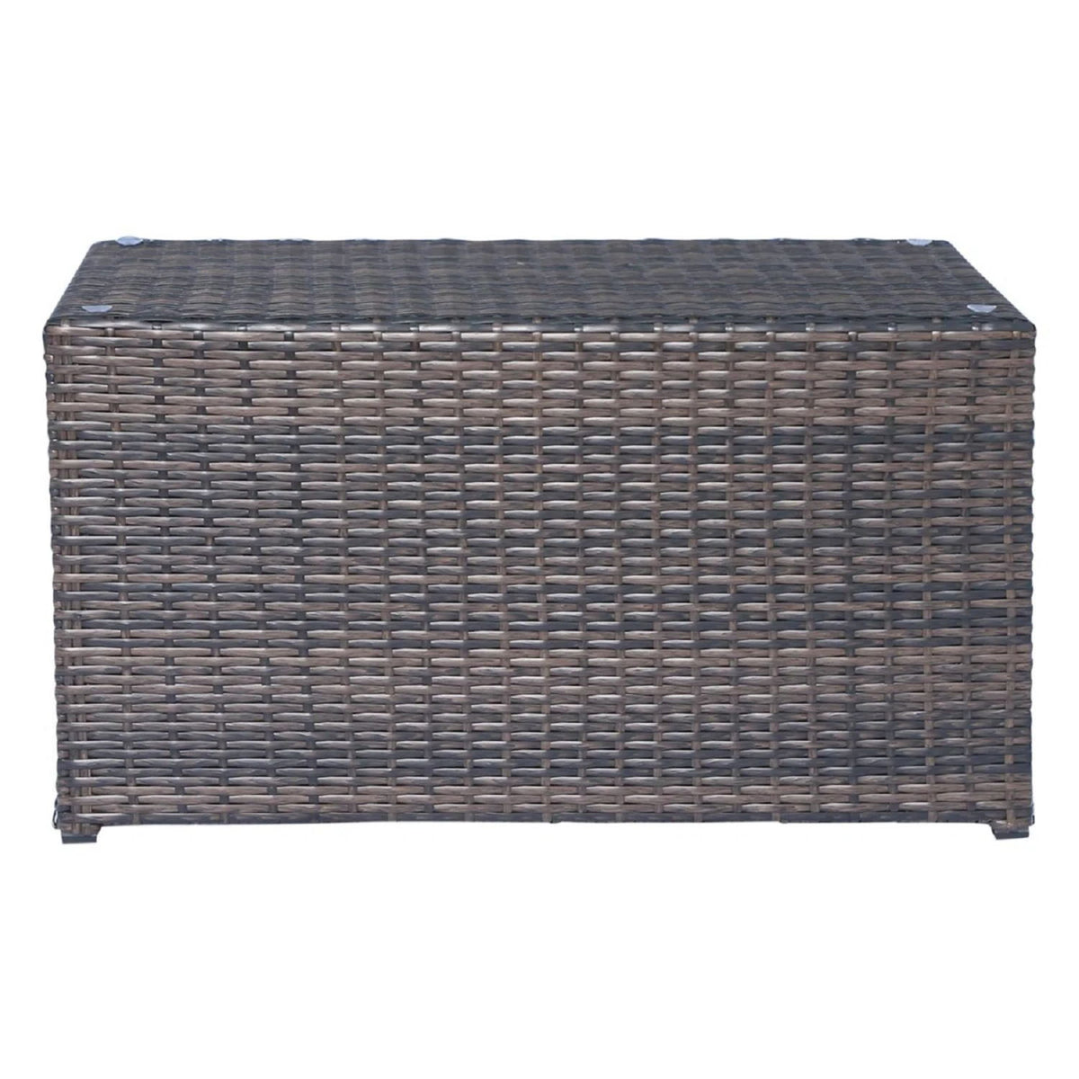 Handcrafted 2 Piece Outdoor Rattan Seating Group With Cushions - Espresso