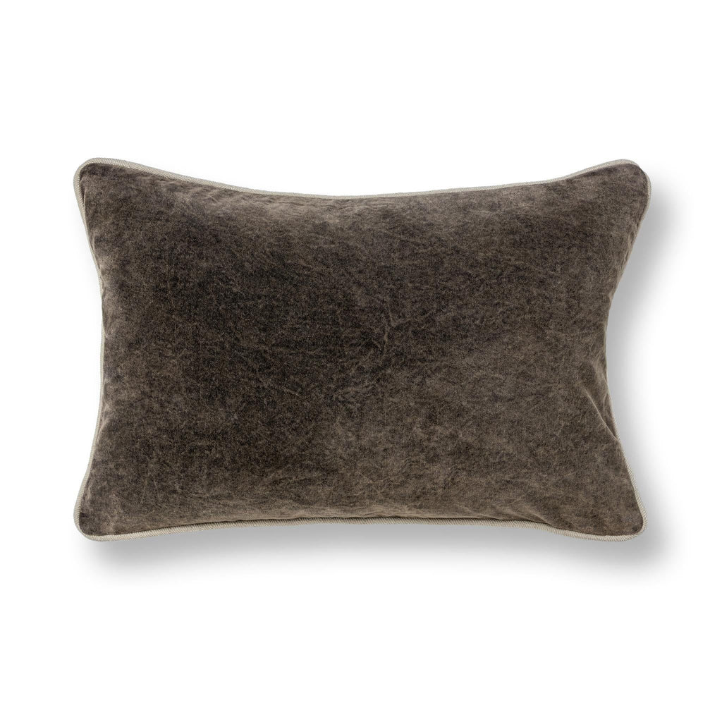 Heirloom Velvet - SLD Pillow - Dark Clove
