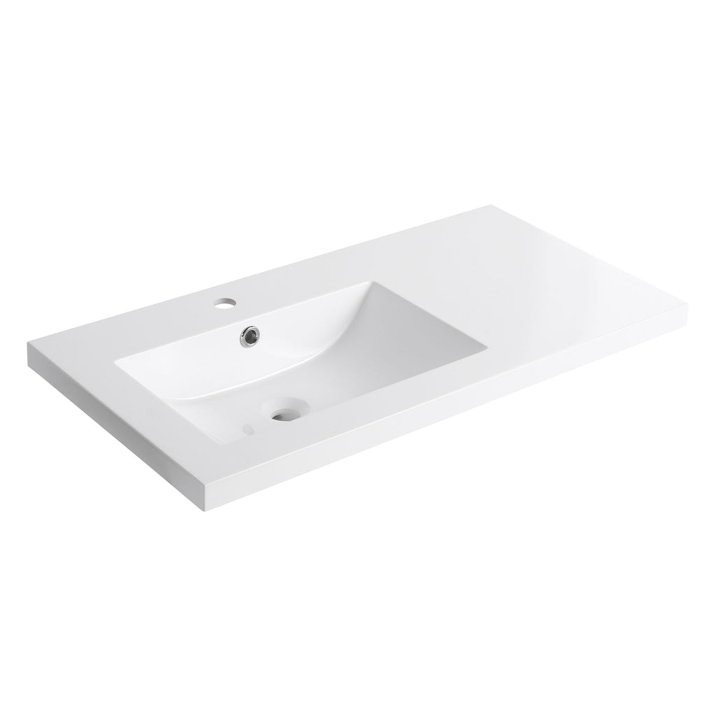 Bathroom Vanity Top With Integrated Sink