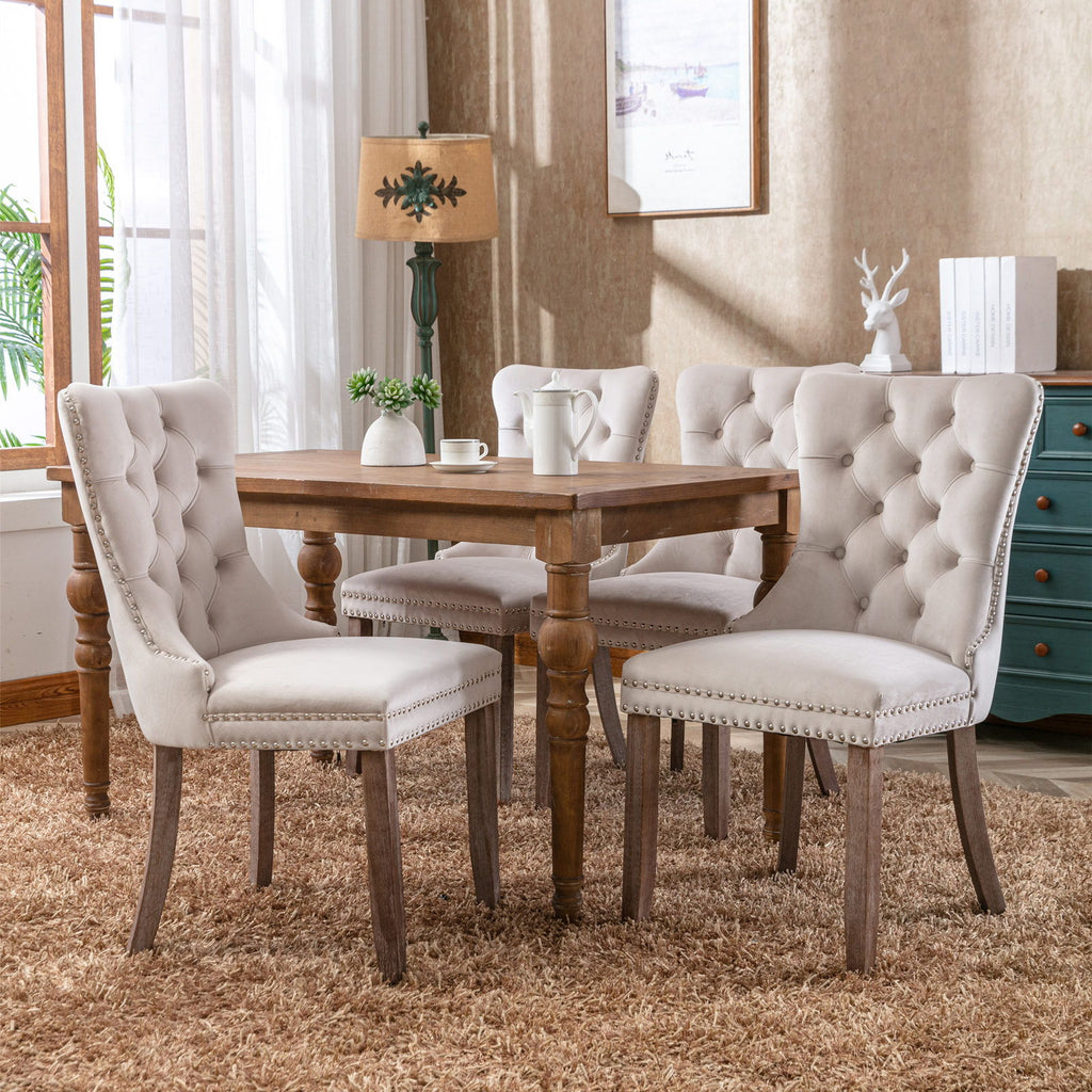 Nikki - High-End Tufted Dining Chair (Set of 2)