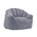 Beanbag Chair, Beanbag Sofa Chair With Armrests Stuffed High Density Foam