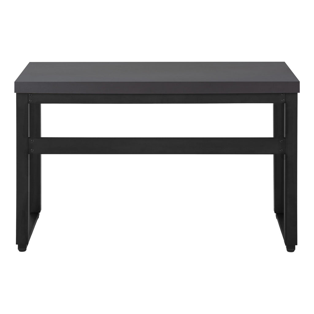 Computer Desk, Home Office, Standing, Adjustable, Laptop, Contemporary & Modern - Gray