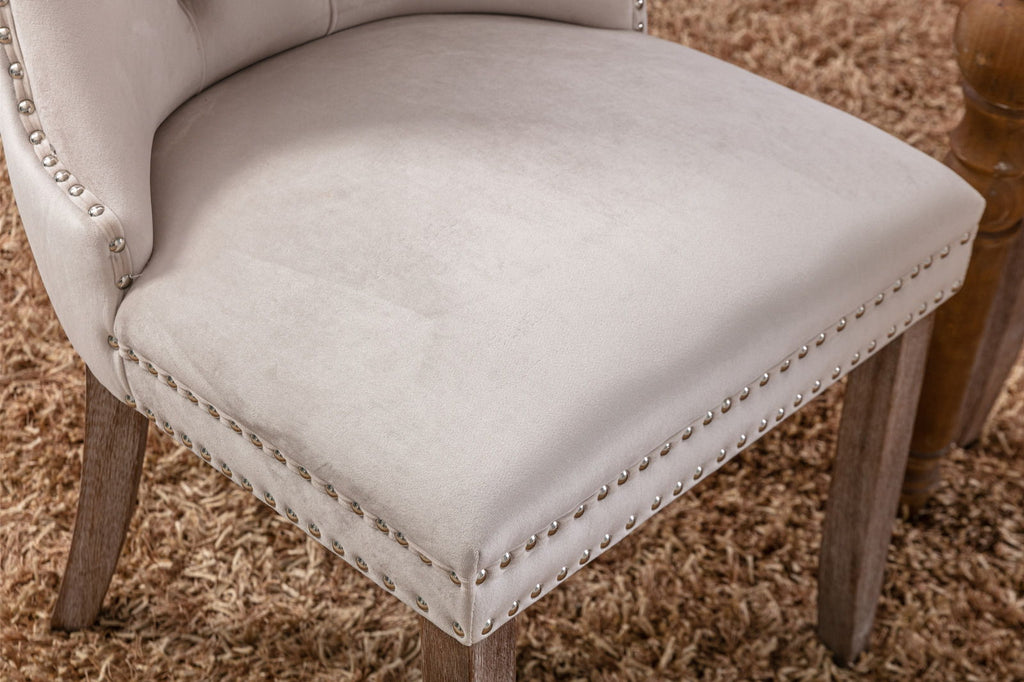 Nikki - High-End Tufted Dining Chair (Set of 2)