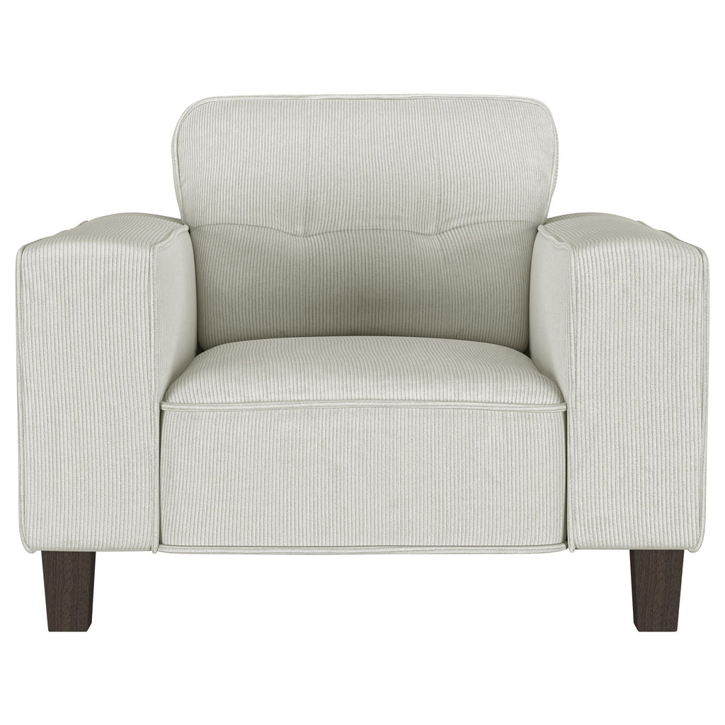 Dana - Track Arm Tufted Accent Chair