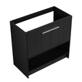 Modern Freestanding Bathroom Vanity With 2 Doors
