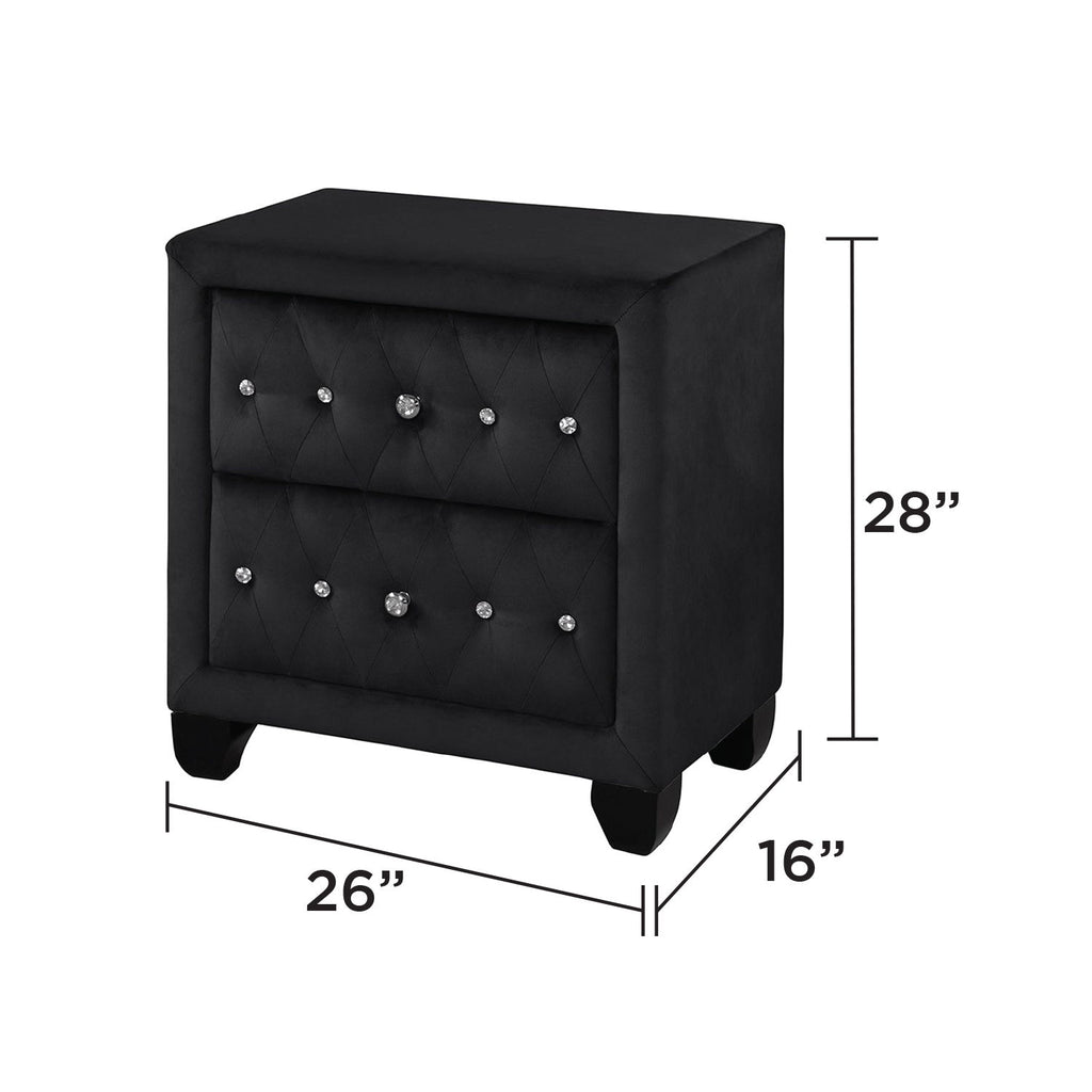 Sophia - Upholstered Bedroom Set