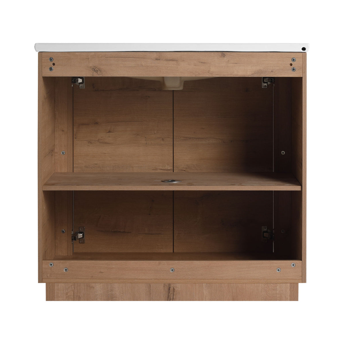 Freestanding Bathroom Vanity With Sink & 2 Soft Close Doors