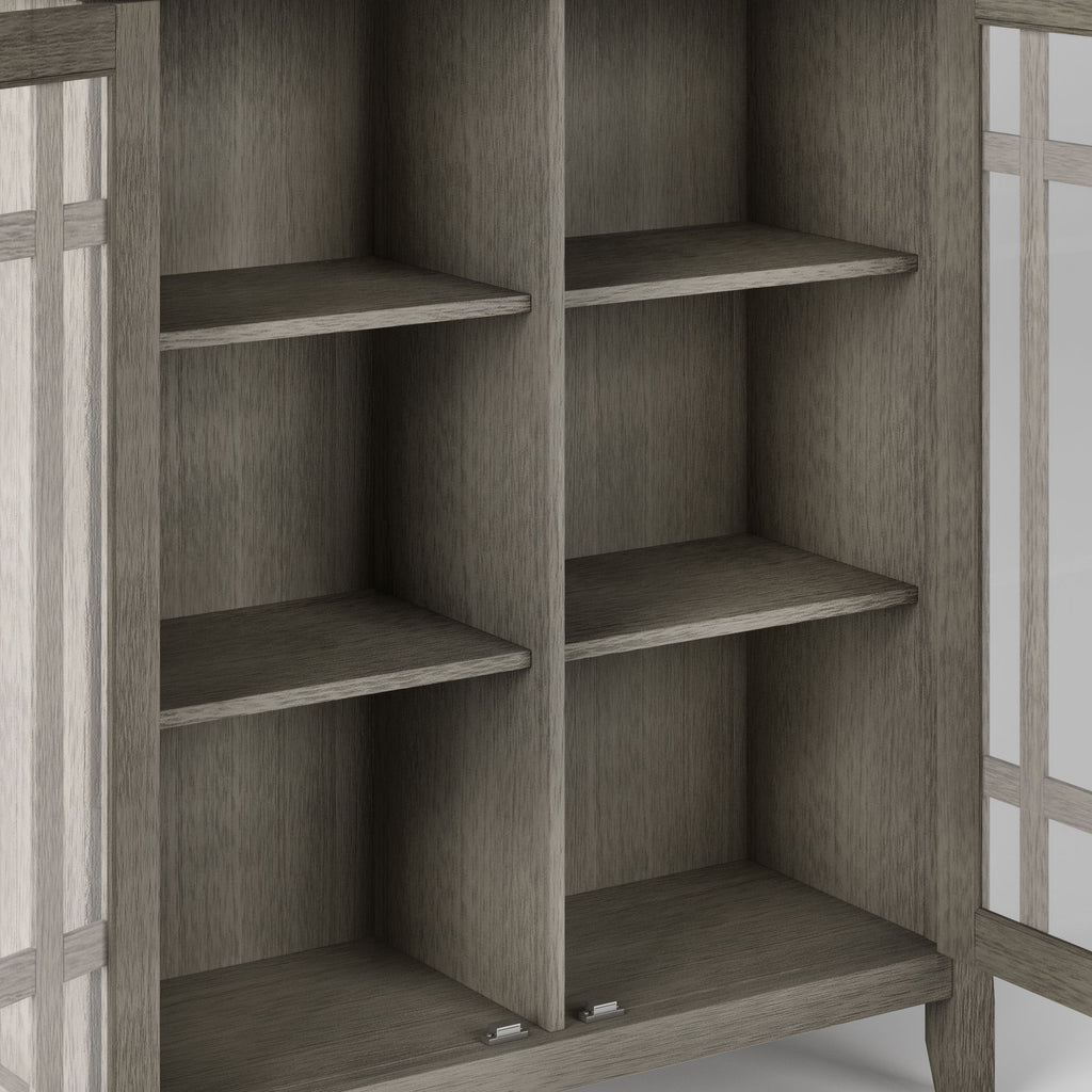 Bedford - Medium Storage Cabinet - Dark Brown