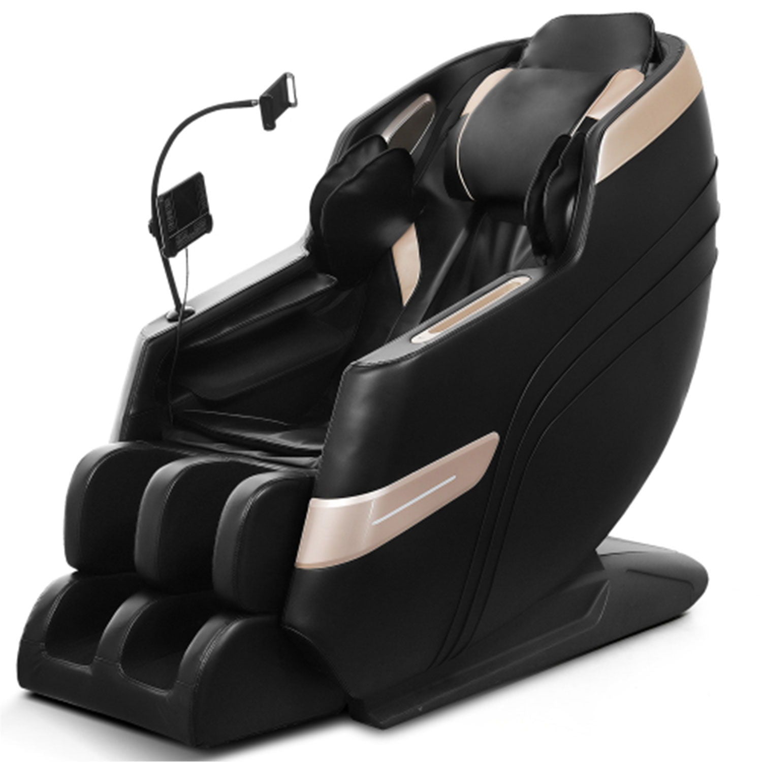 Massage Chair Recliner & Zero Gravity With Full Body Air Pressure - Black