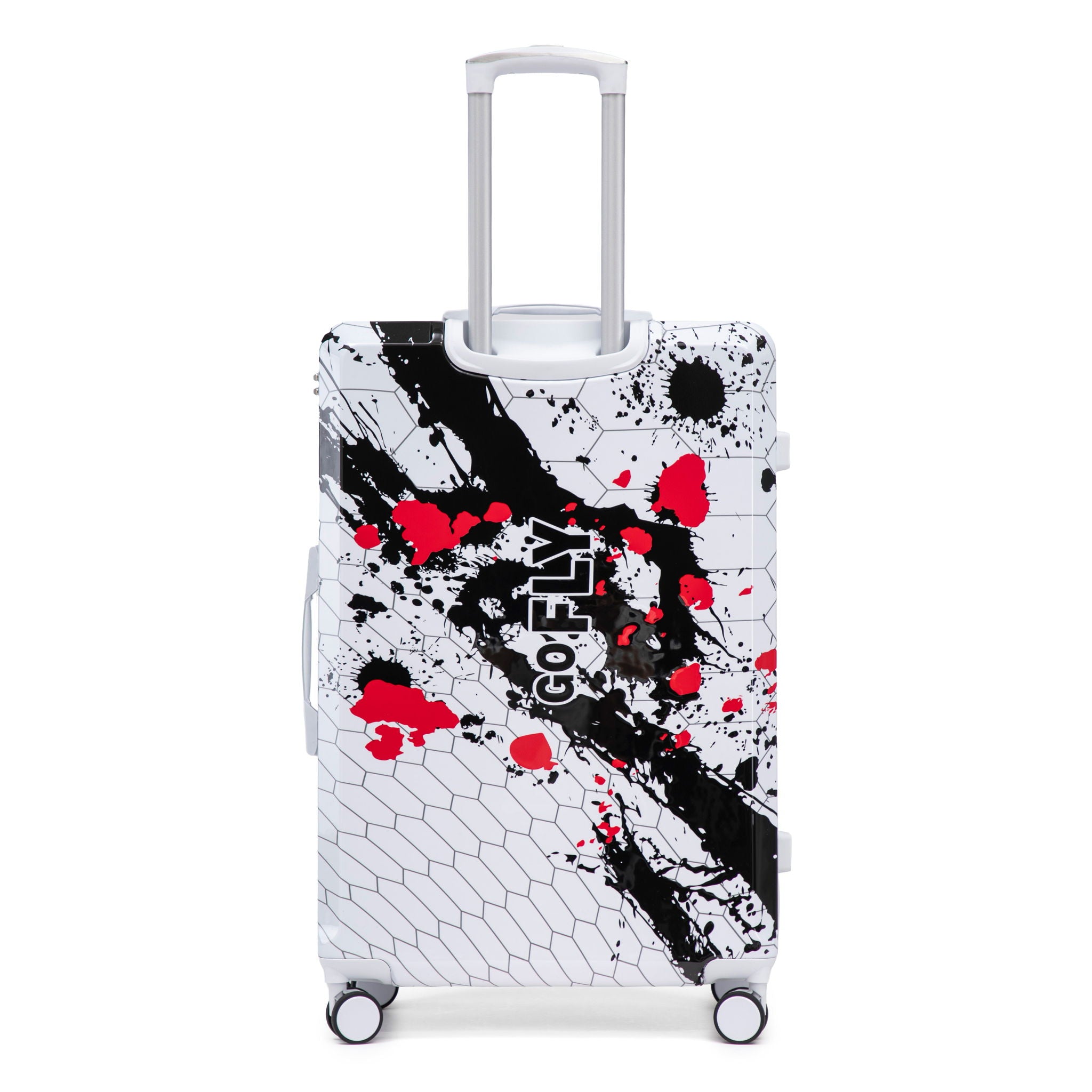 Luggage With Printed Pattern, Combination Lock