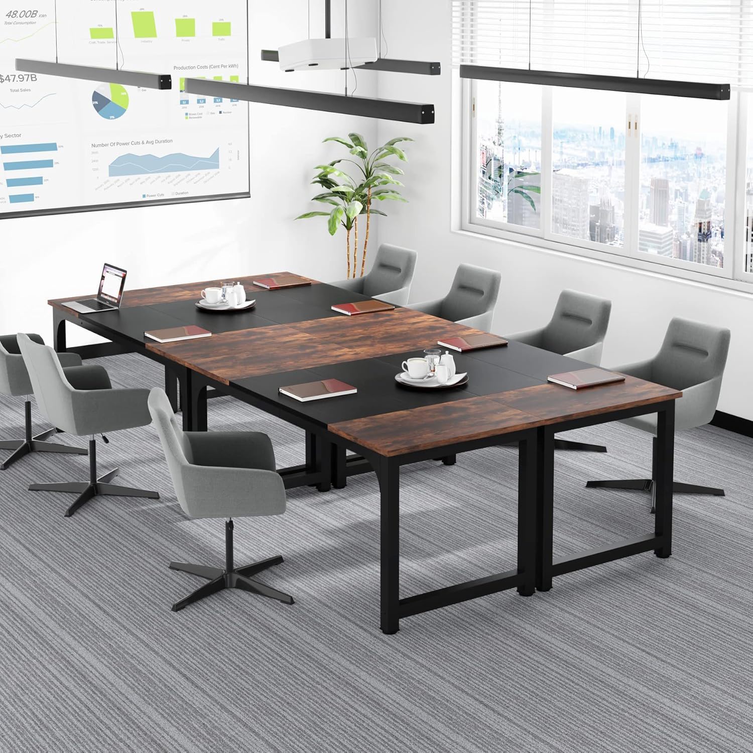 Executive Desk, Modern Office Workstation