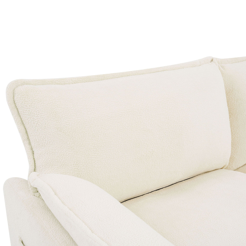 Modern Single Seat Accent Chair With Side Storage Pockets