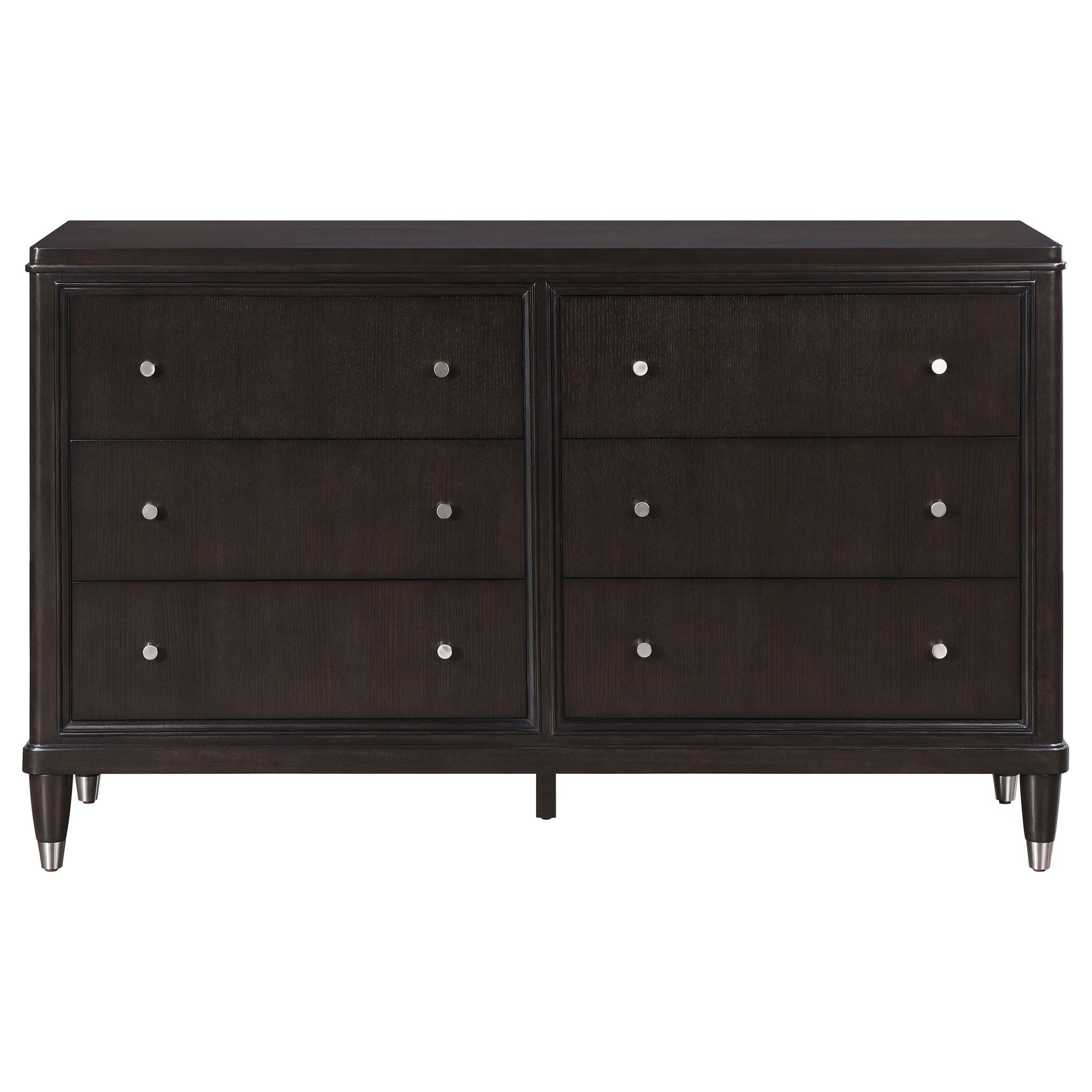Niguel - 6 Drawer Dresser - Brown