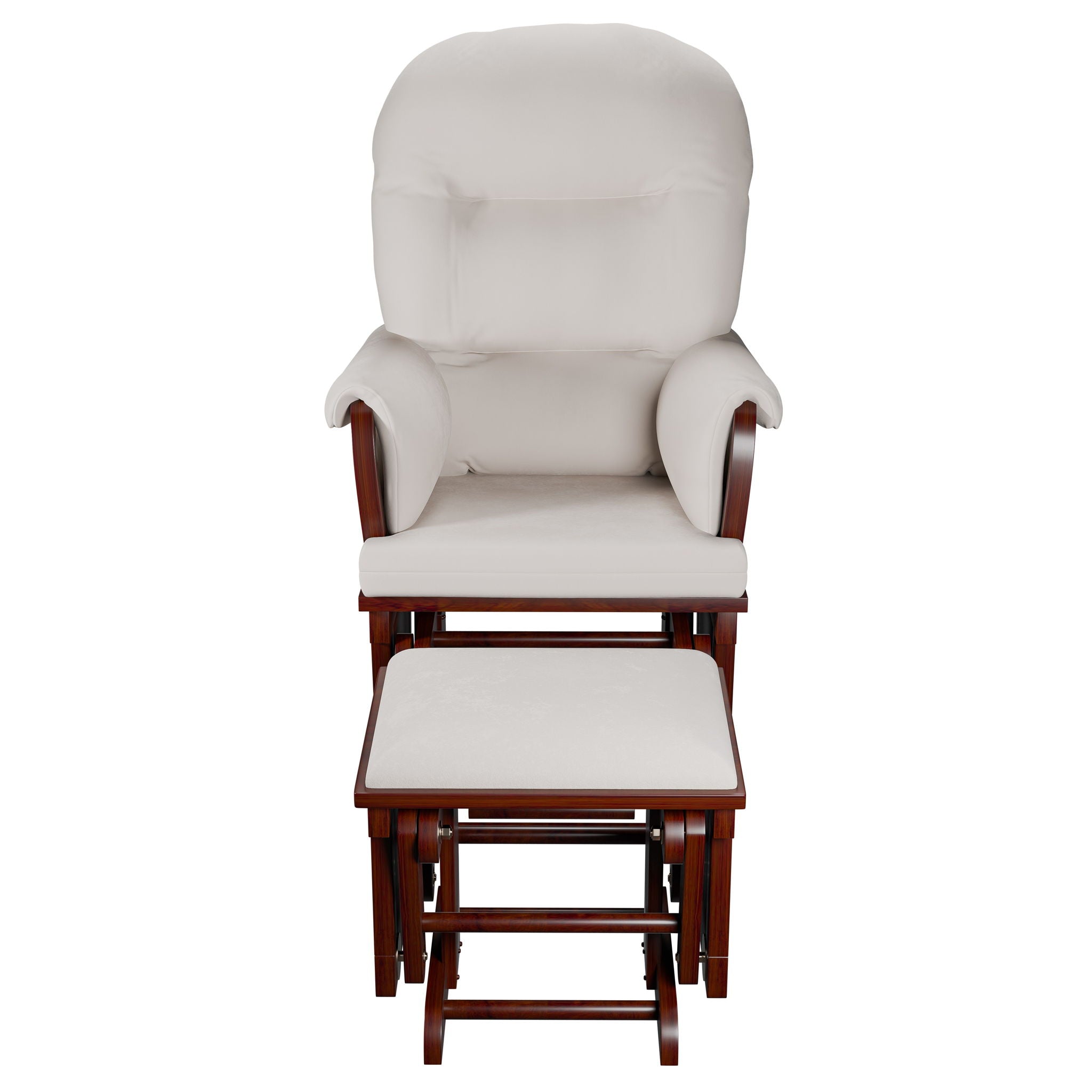 Glider Chair With Ottoman